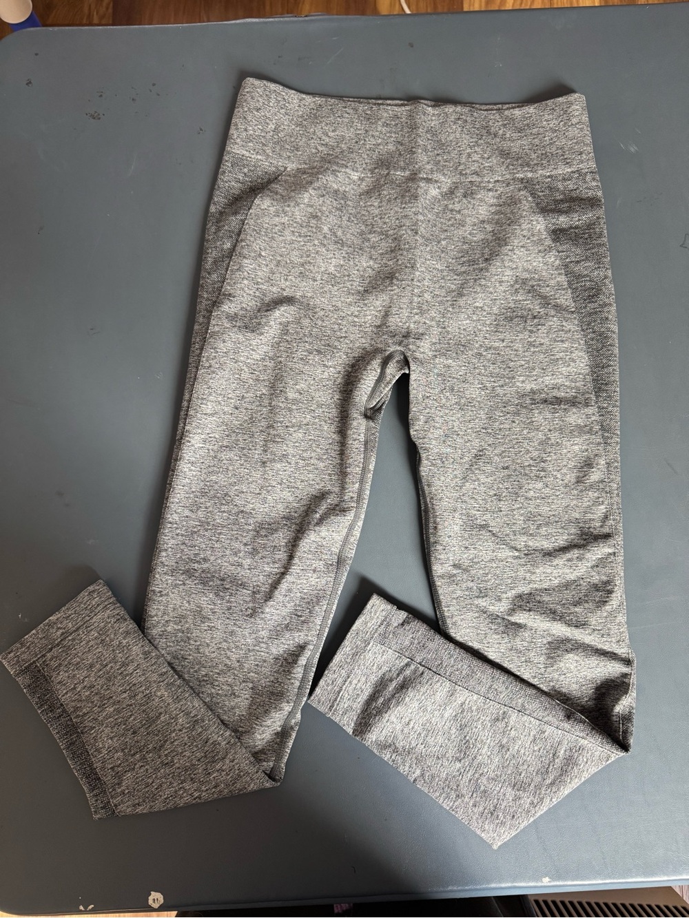 Grey Active Leggings - Comfortable Stretch Bottoms